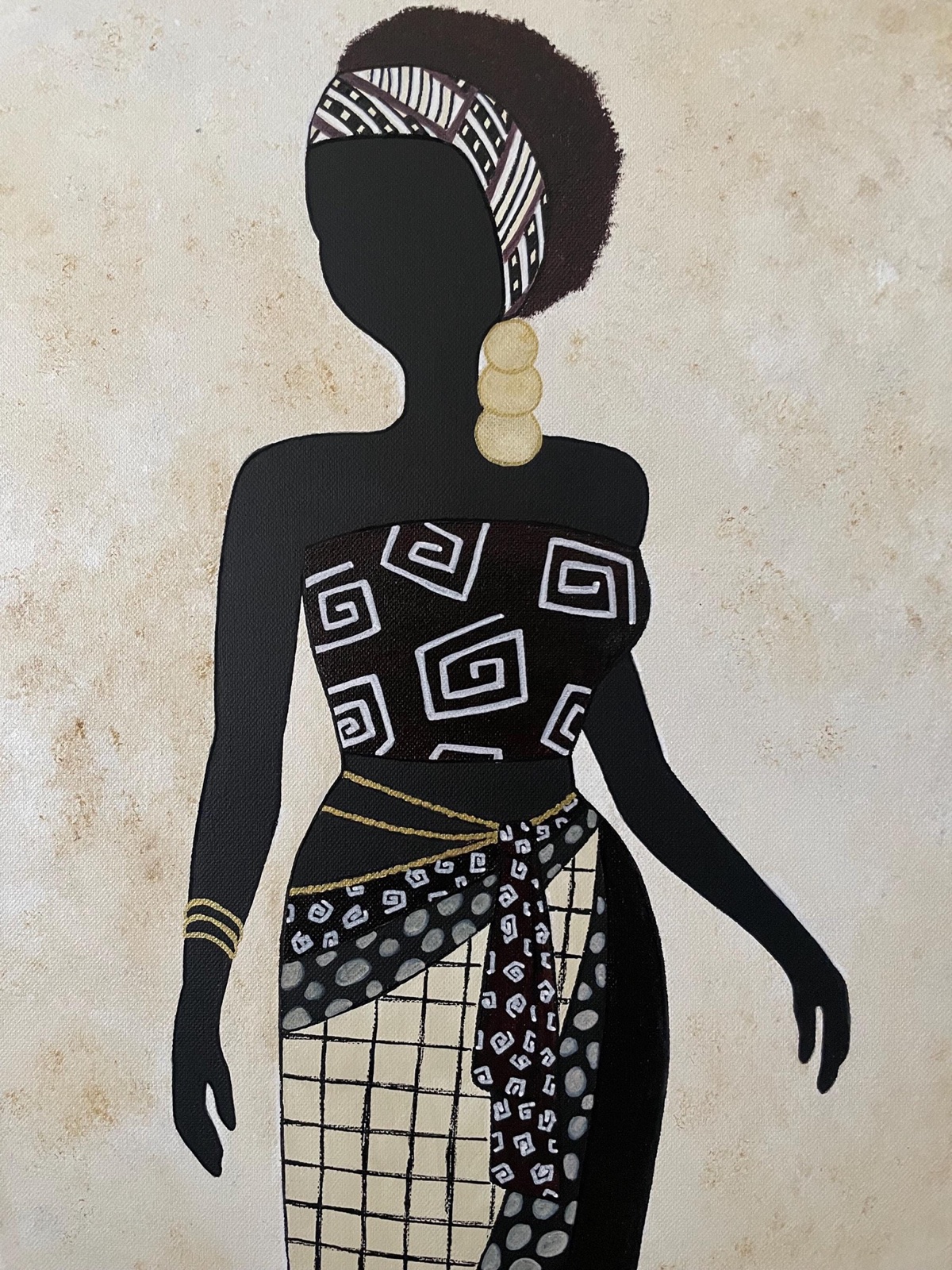 Œuvre originale Zola par Sanja Sodic – Femmes du Monde.
