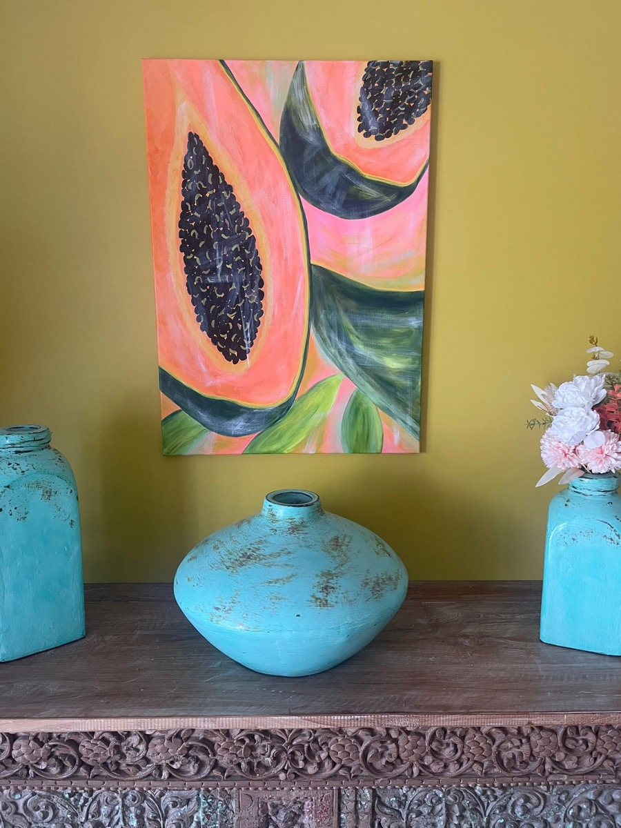 Tableau dans un intérieur